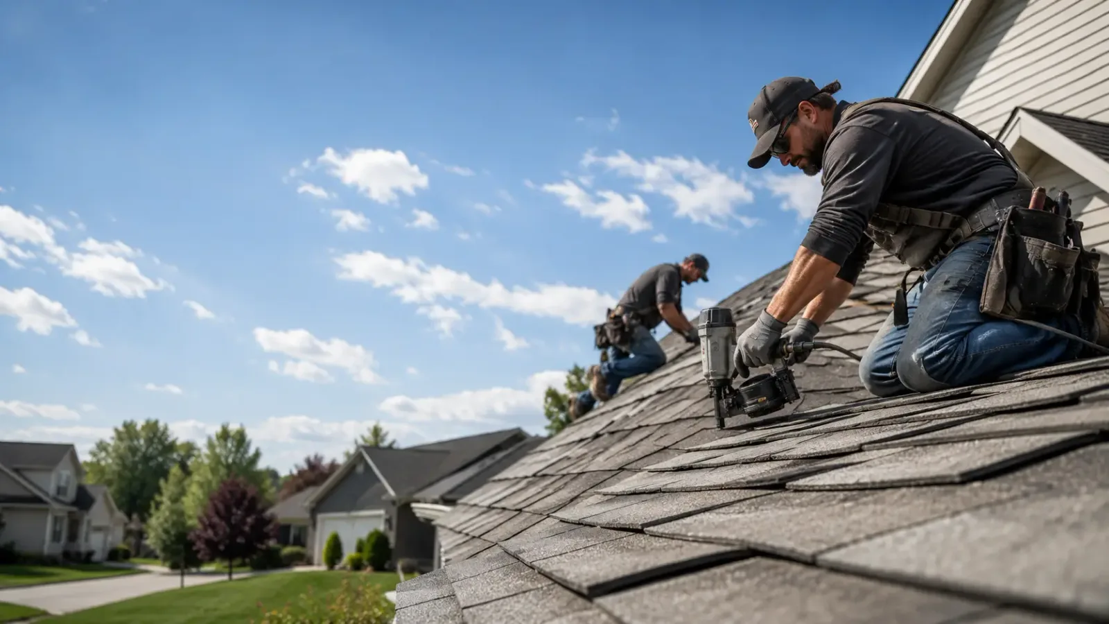 Storm Damage Roof Repair in Commodore, PA near me